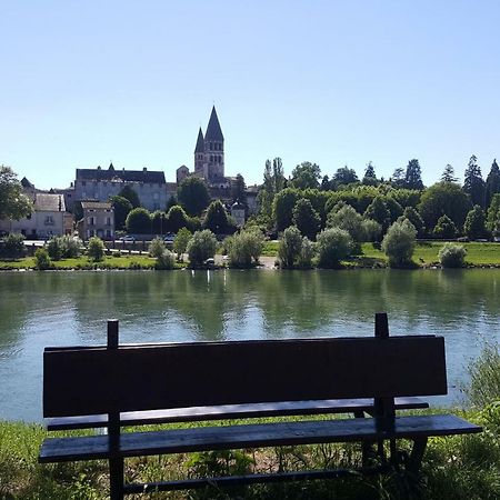 Tournus Belle Maison Vue Sur Saone Exterior foto